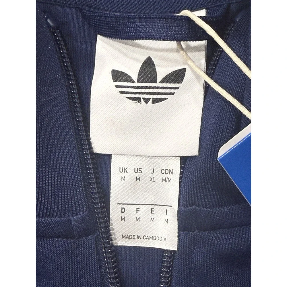Adidas REAL OG TT Real Madrid Men's Dark Blue Track Jacket M KE3846
